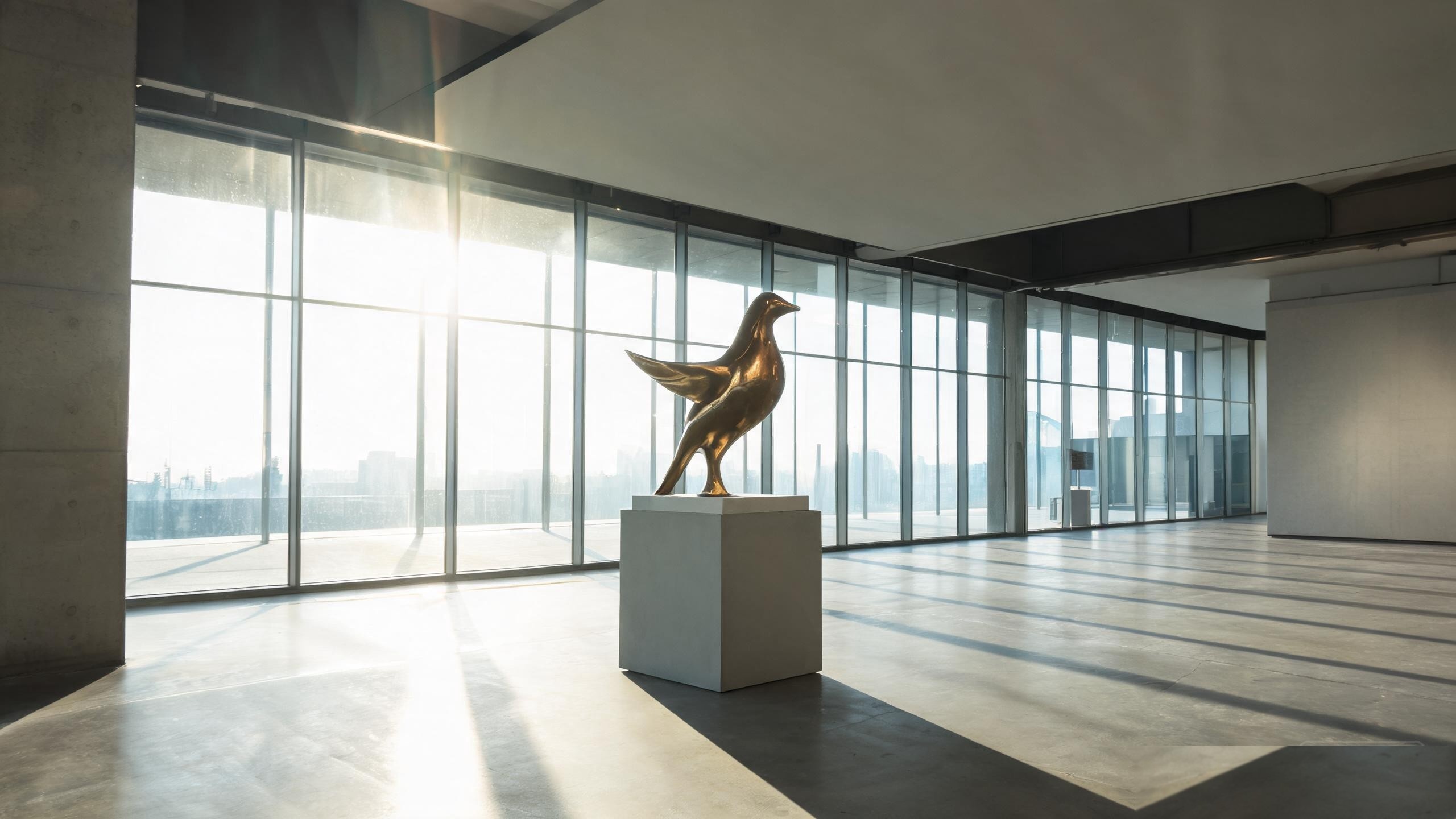 Neue Nationalgalerie Berlin – Ausstellungsansicht der Brâncuși-Retrospektive